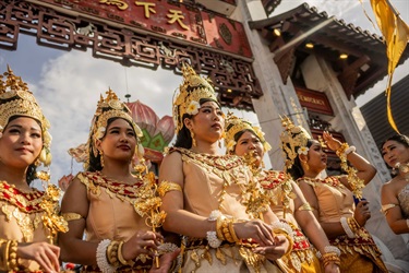Cambodian Living Arts and Culture at Cabramatta Moon Festival 2025 photo by Ken Leanfore.