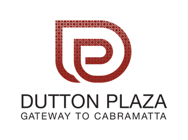 Dutton Plaza logo and tagline - Gateway to Cabramatta