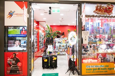 Entrance to Cabramatta Phones at Dutton Plaza